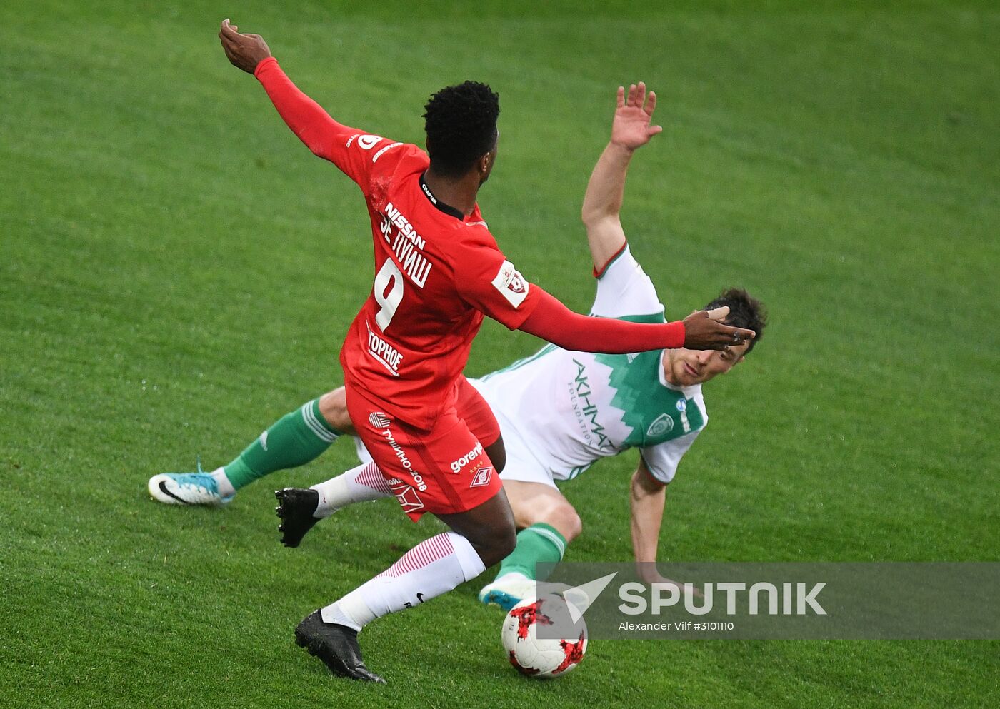 Russian Football Premier League. Spartak vs. Terek