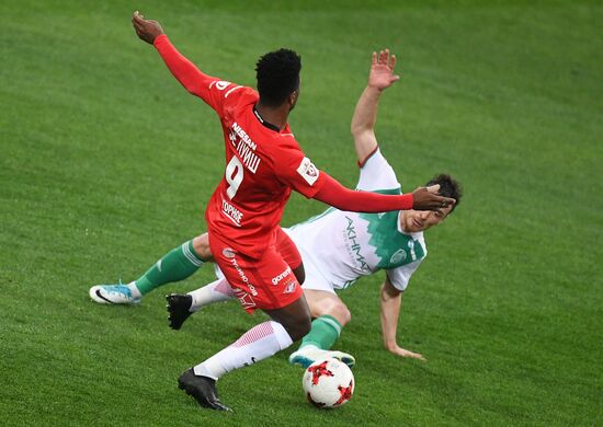 Russian Football Premier League. Spartak vs. Terek