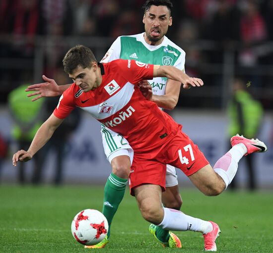 Russian Football Premier League. Spartak vs. Terek