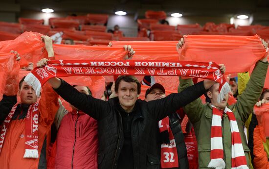 Russian Football Premier League. Spartak vs. Terek