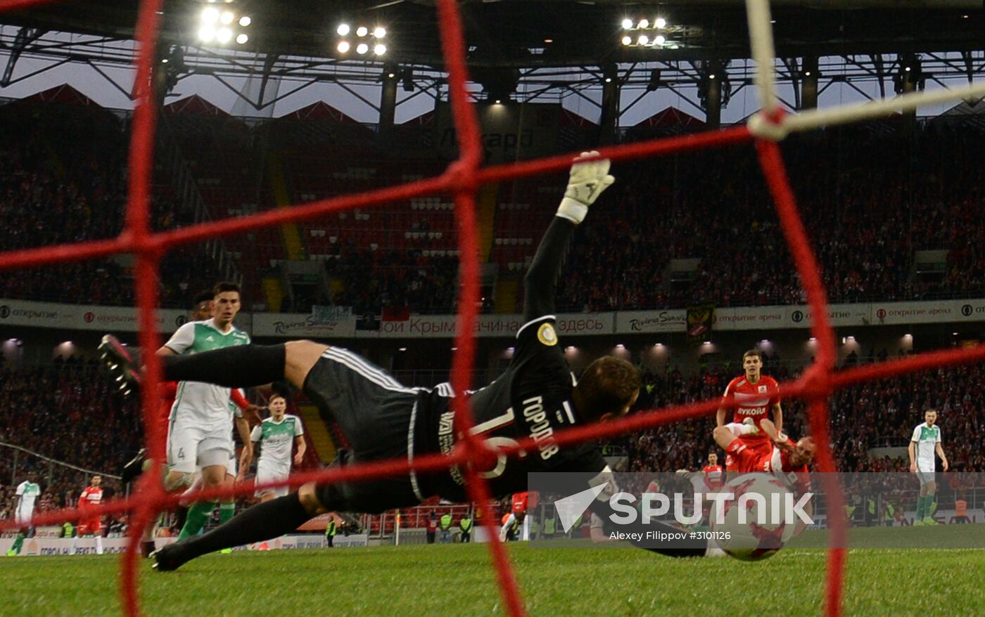 Russian Football Premier League. Spartak vs. Terek