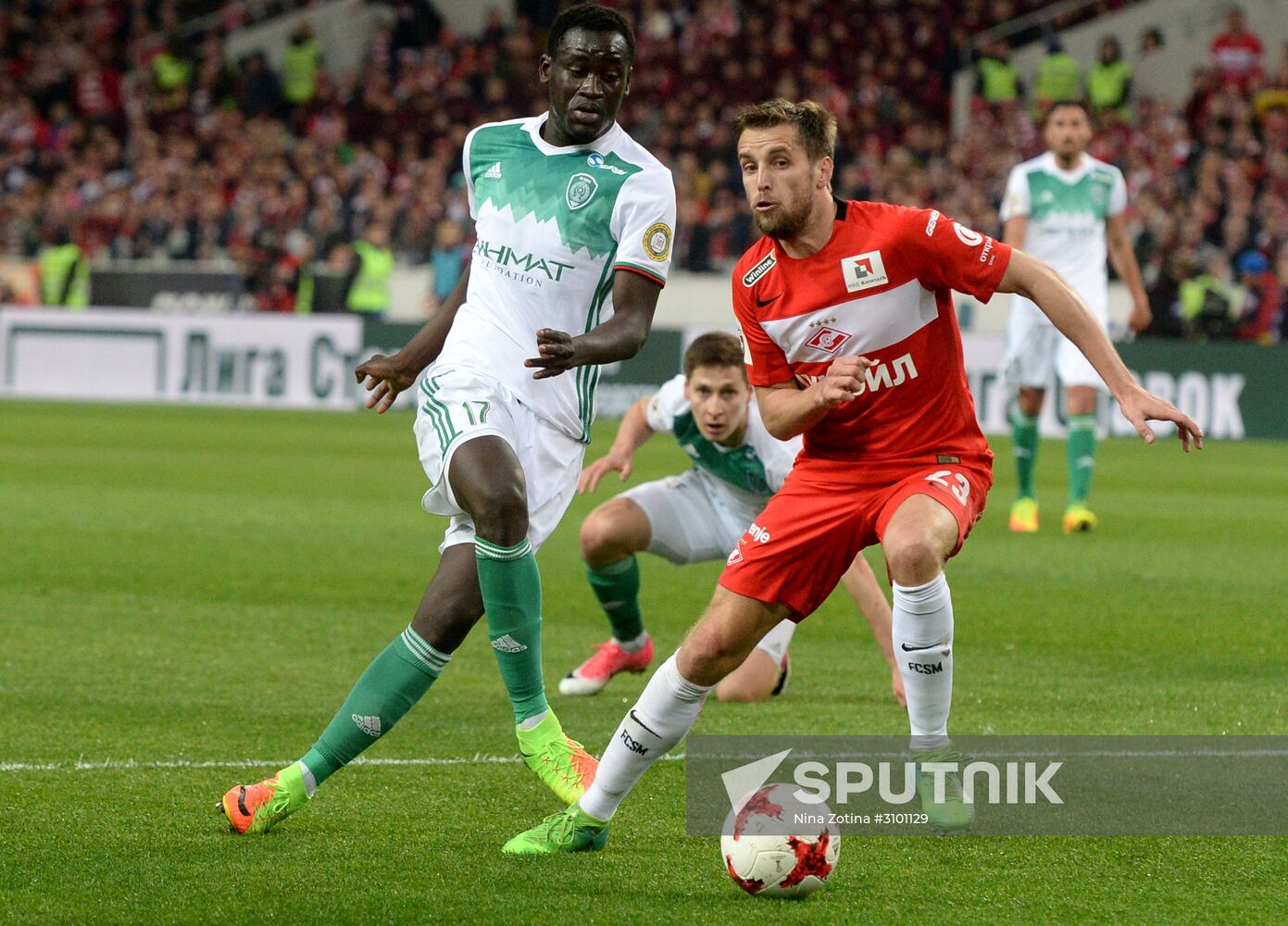 Russian Football Premier League. Spartak vs. Terek