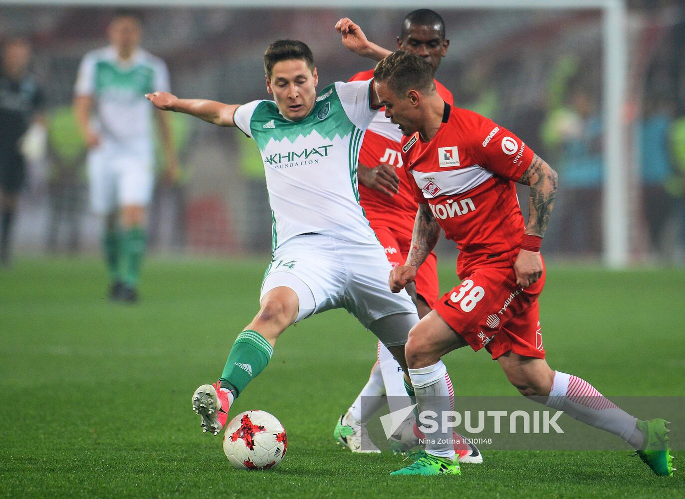 Russian Football Premier League. Spartak vs. Terek