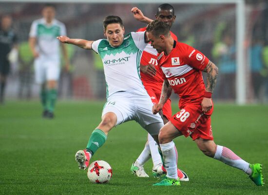 Russian Football Premier League. Spartak vs. Terek