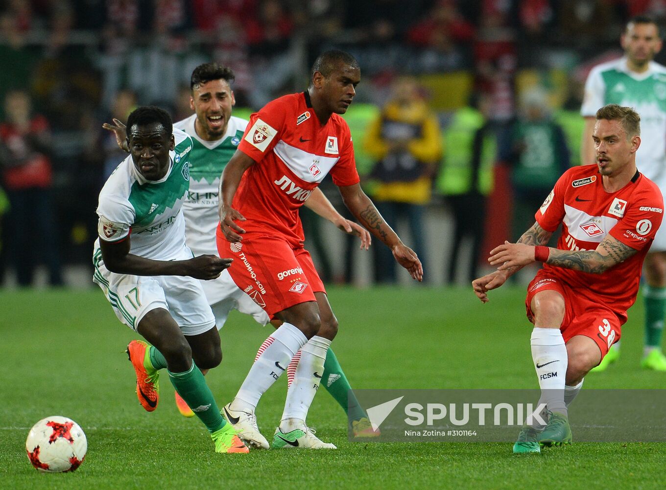 Russian Football Premier League. Spartak vs. Terek
