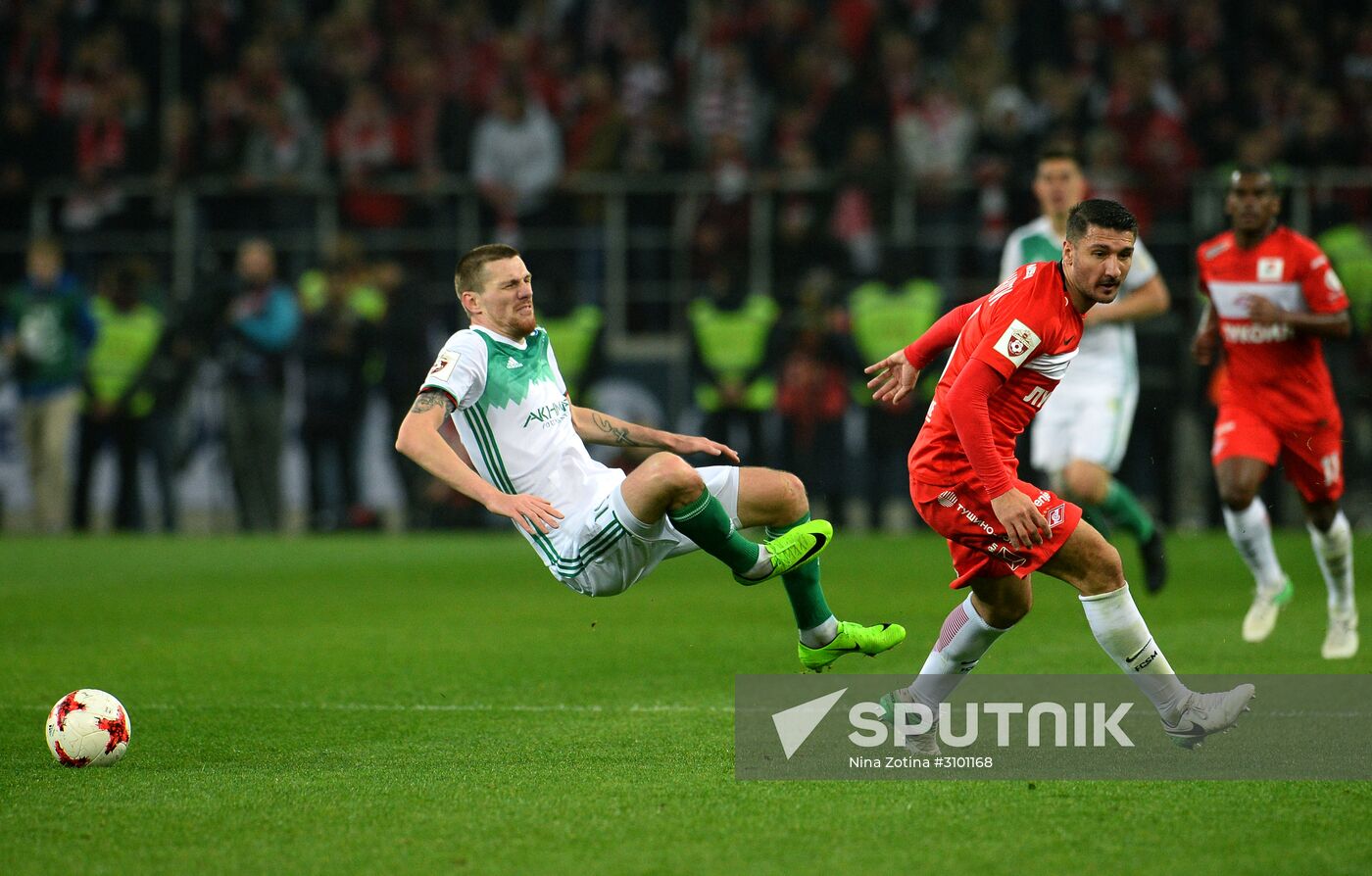 Russian Football Premier League. Spartak vs. Terek