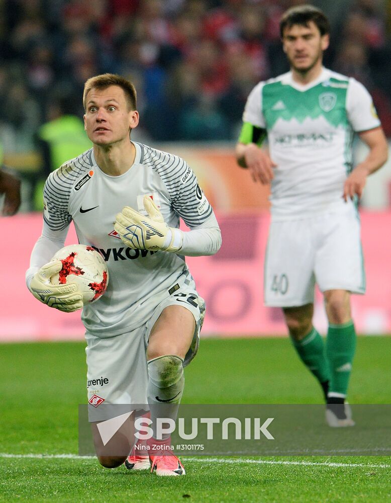 Russian Football Premier League. Spartak vs. Terek