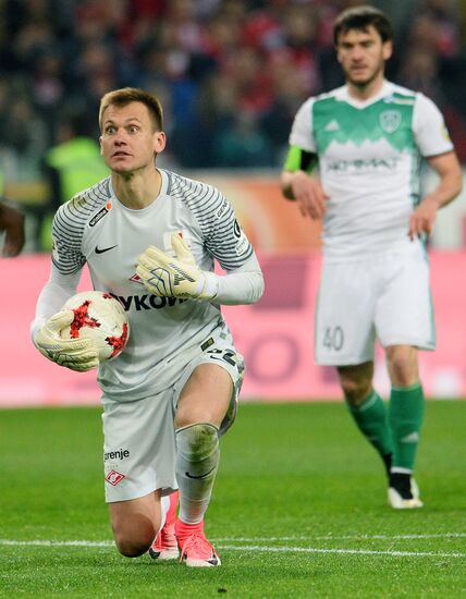 Russian Football Premier League. Spartak vs. Terek