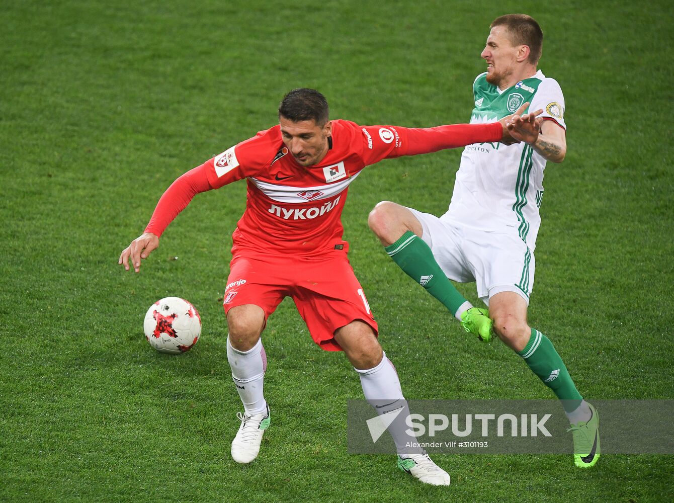 Russian Football Premier League. Spartak vs. Terek