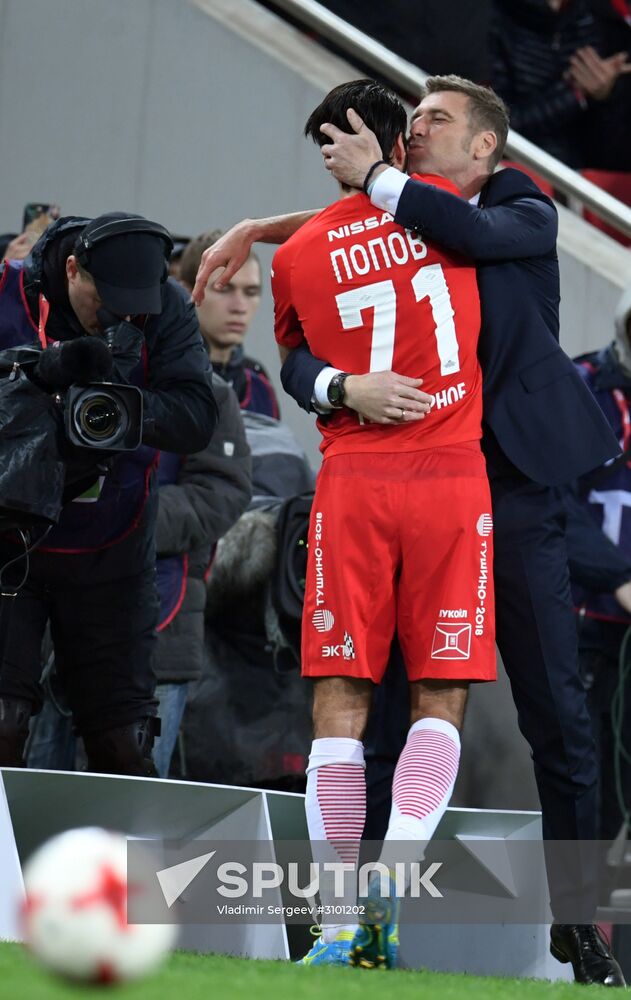 Russian Football Premier League. Spartak vs. Terek
