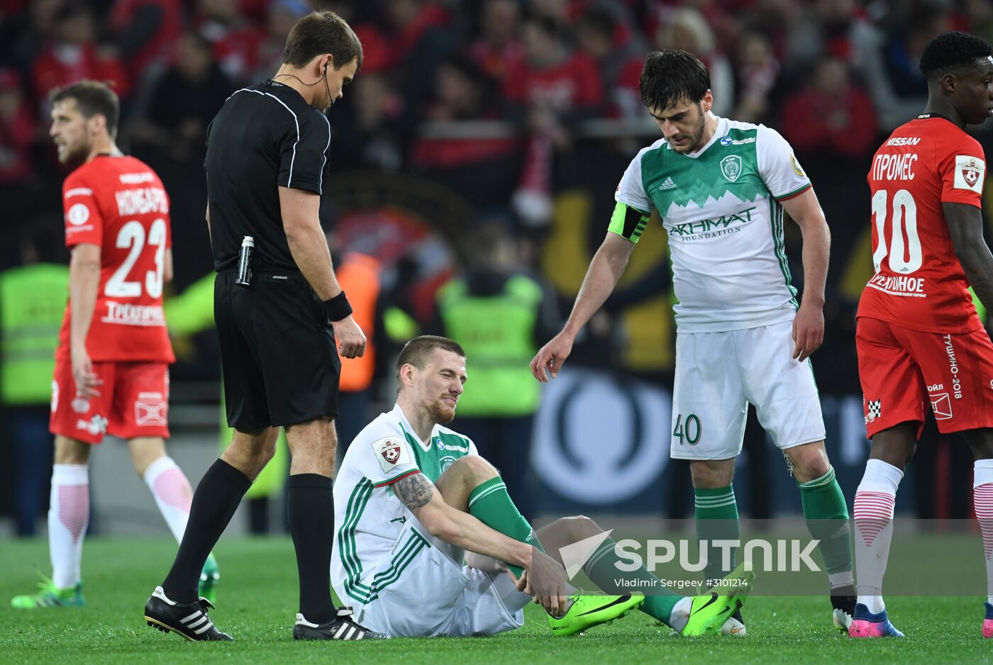 Russian Football Premier League. Spartak vs. Terek