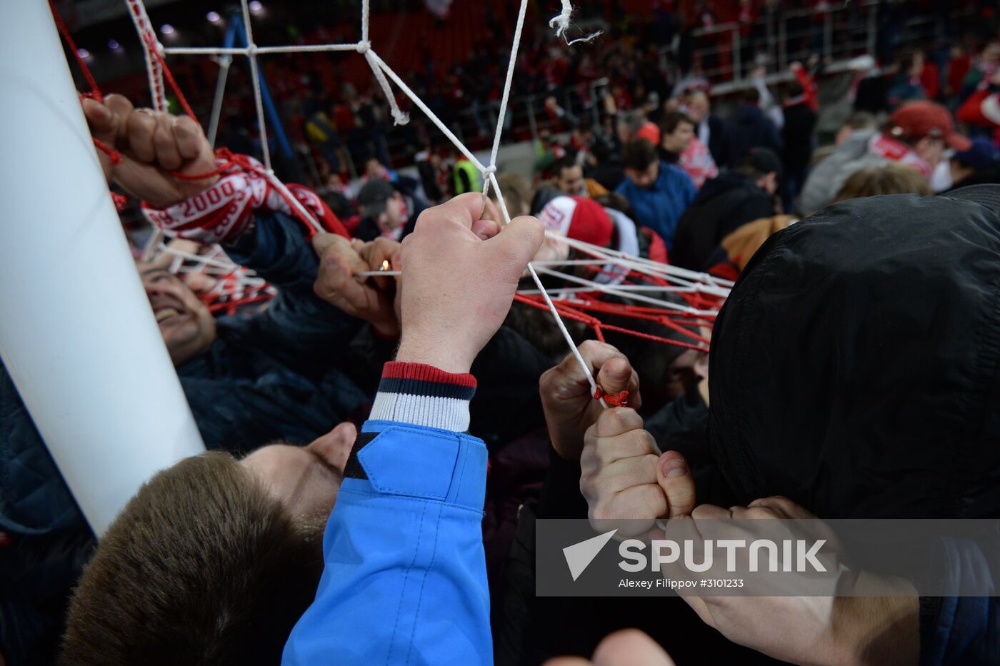 FC Spartak celebrates winning the Championship