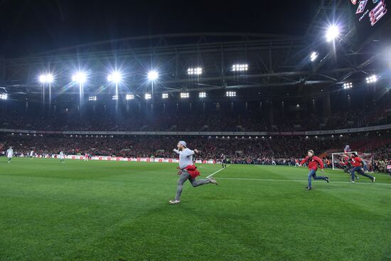 FC Spartak celebrates winning the Championship