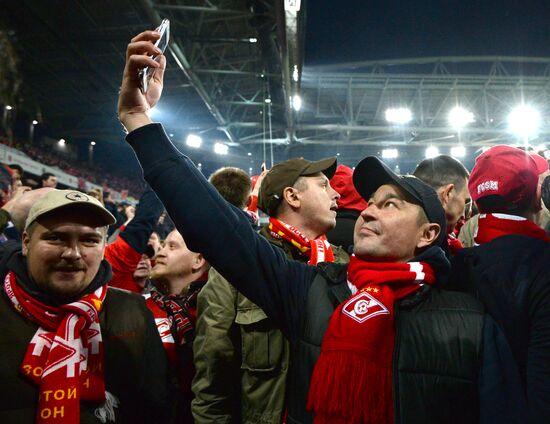 FC Spartak celebrates winning the Championship