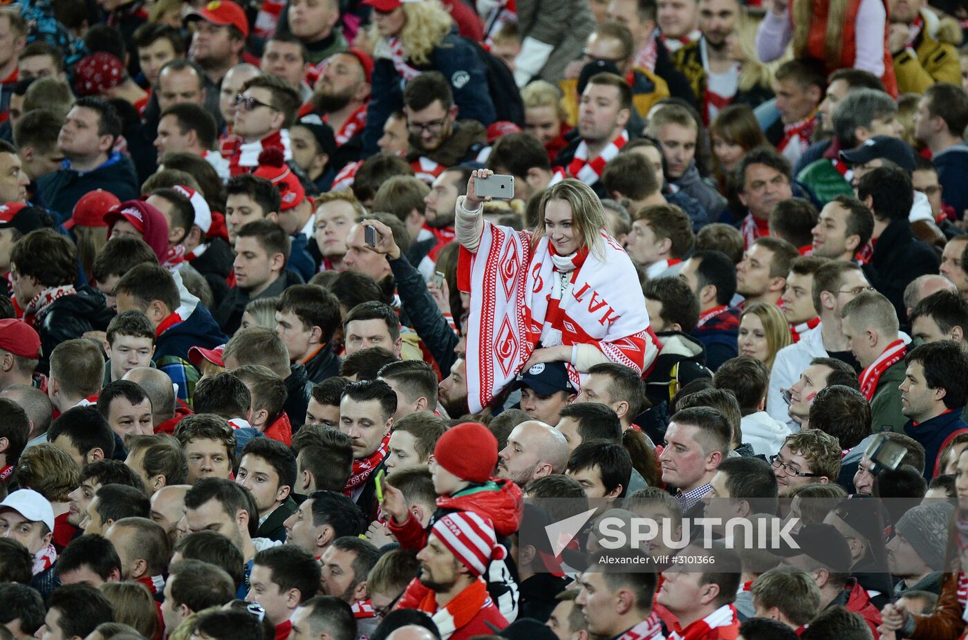 FC Spartak celebrates winning the Championship