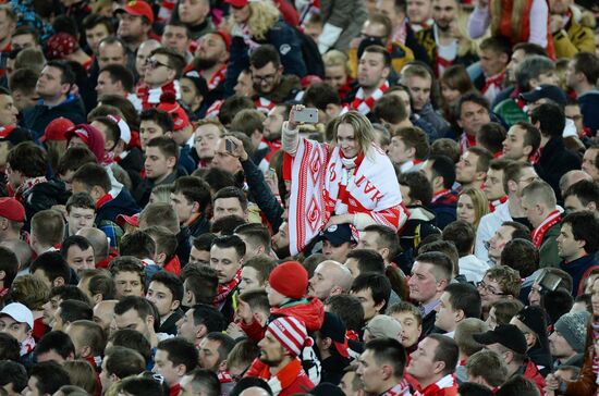 FC Spartak celebrates winning the Championship