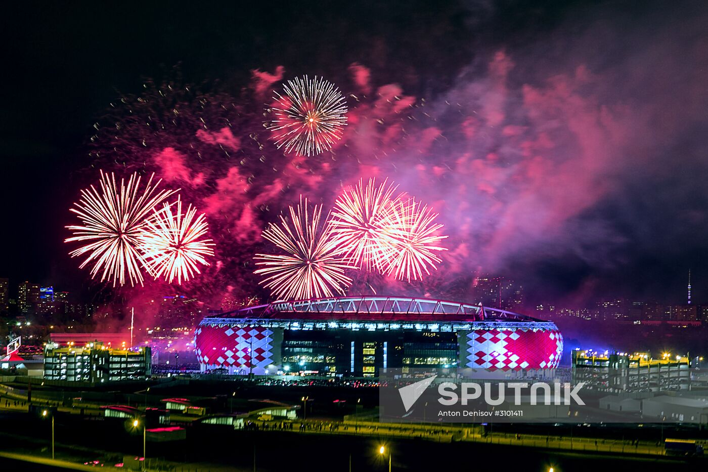 FC Spartak celebrates winning the Championship