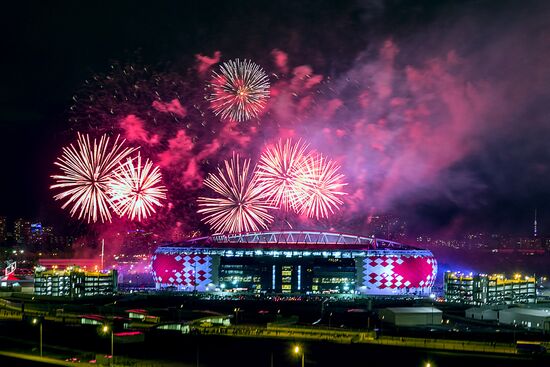 FC Spartak celebrates winning the Championship