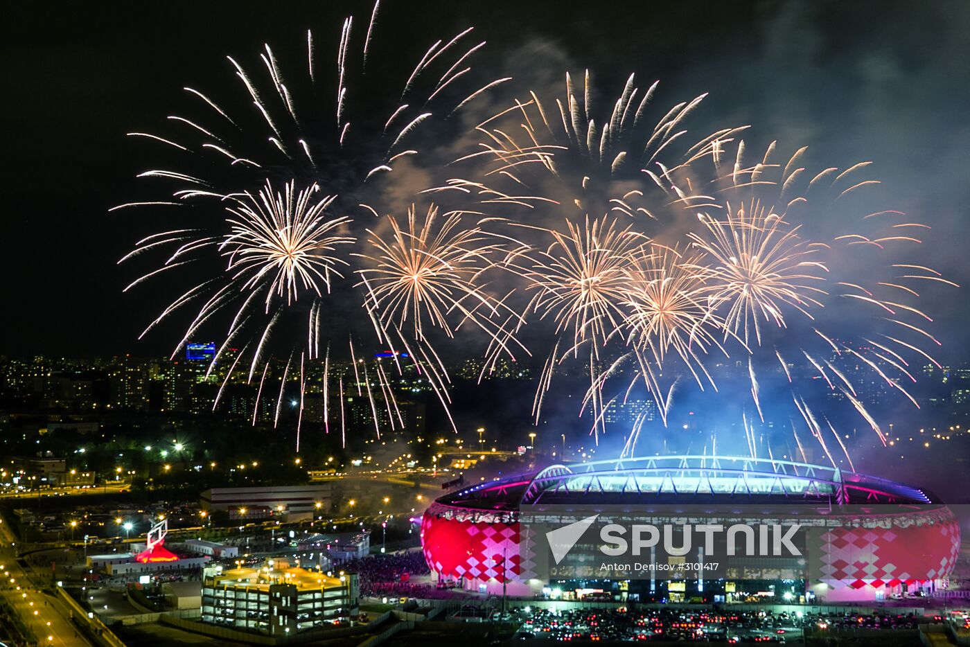 FC Spartak celebrates winning the Championship