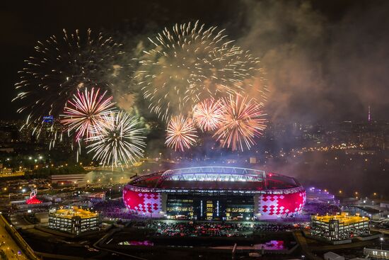 FC Spartak celebrates winning the Championship