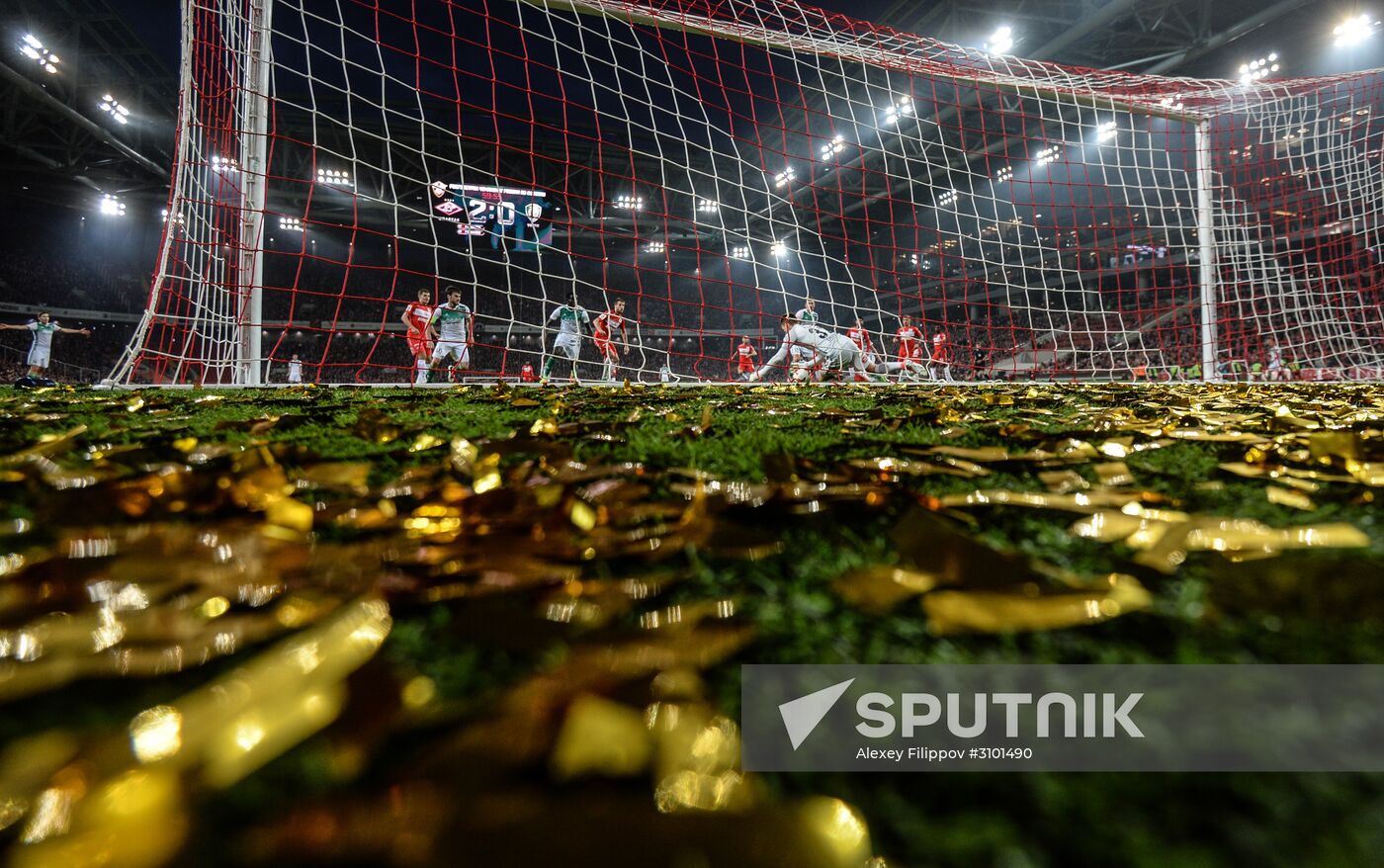 Russian Football Premier League. Spartak vs. Terek