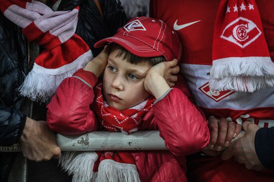 Russian Football Premier League. Spartak vs. Terek