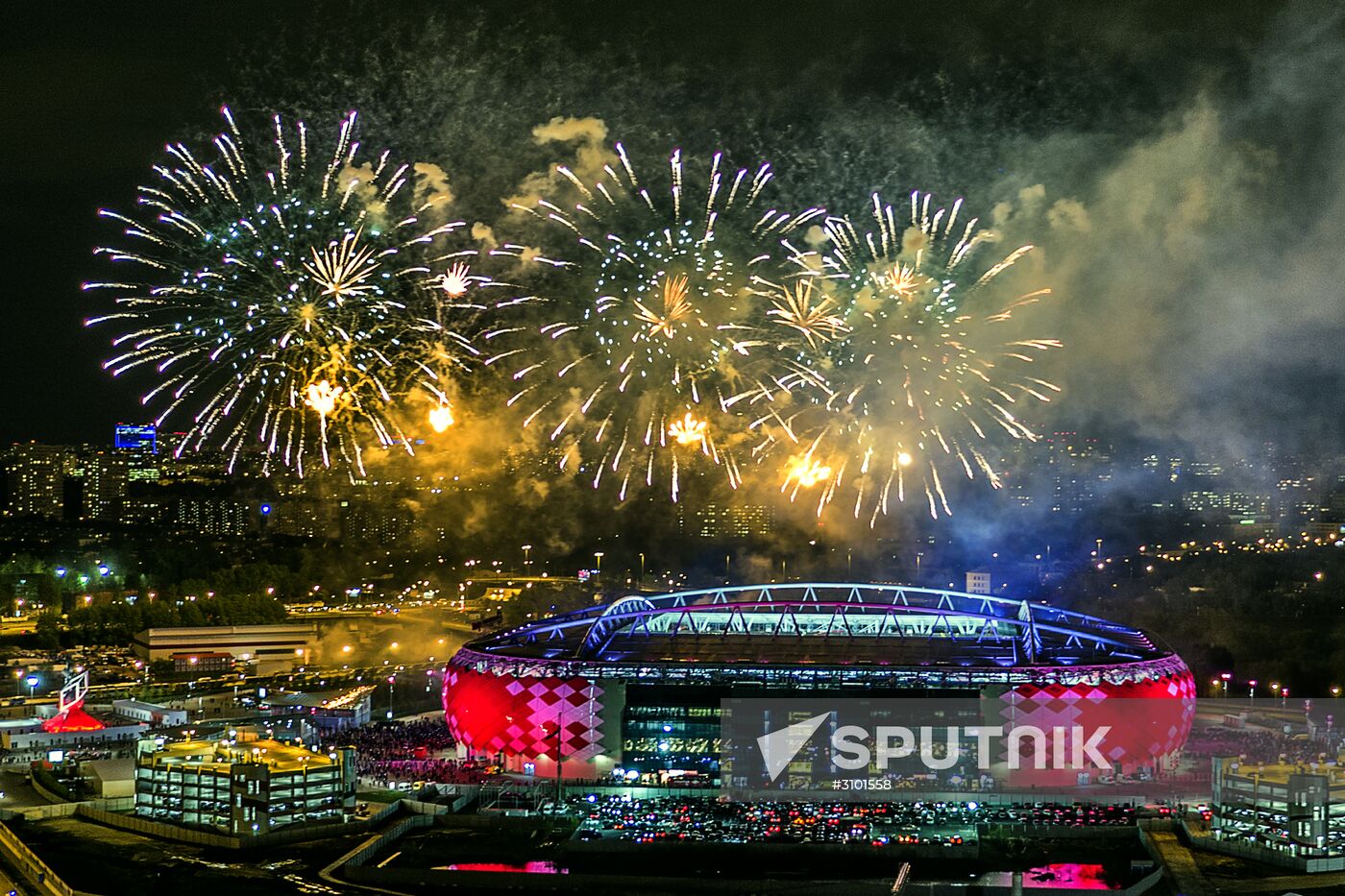 FC Spartak celebrates winning the Championship