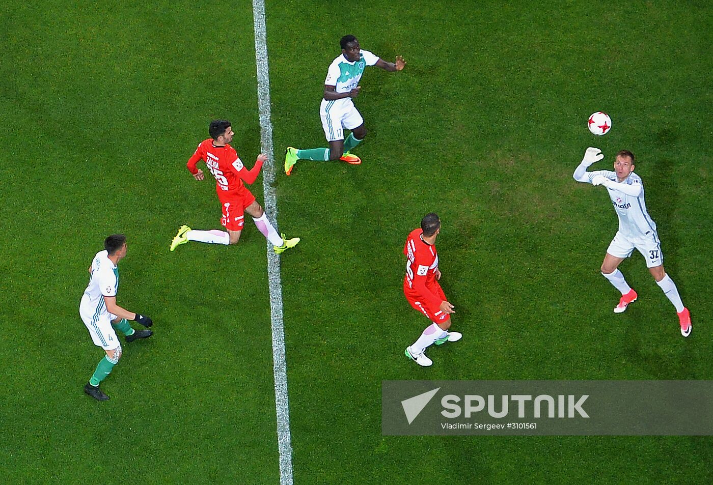 Russian Football Premier League. Spartak vs. Terek