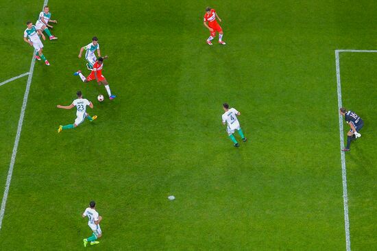 Russian Football Premier League. Spartak vs. Terek
