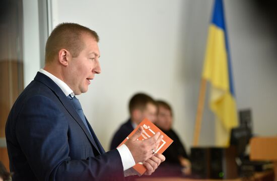 Kiev's Obolonsky court hears Viktor Yanukovych's case