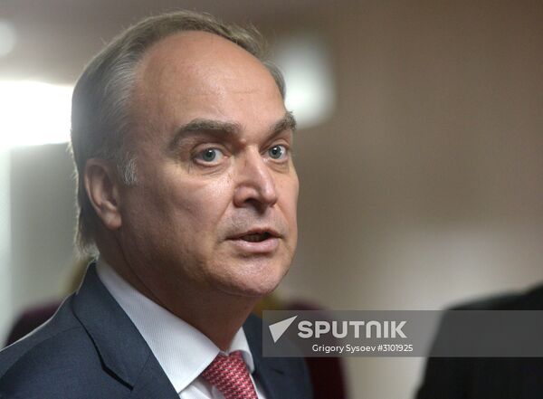 Deputy Foreign Minister Anatoly Antonov visits State Duma