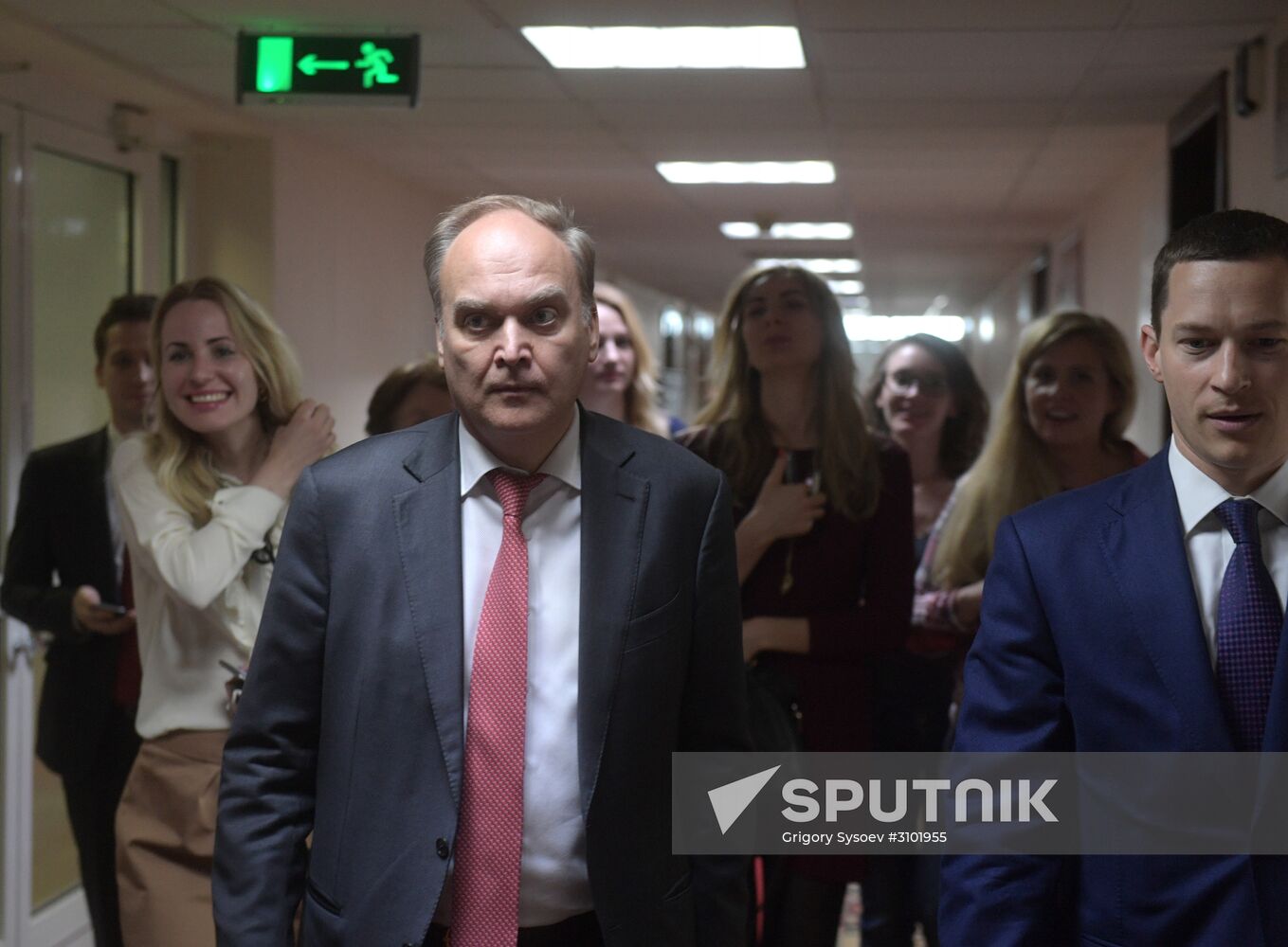 Deputy Foreign Minister Anatoly Antonov visits State Duma