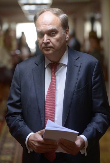 Deputy Foreign Minister Anatoly Antonov visits State Duma