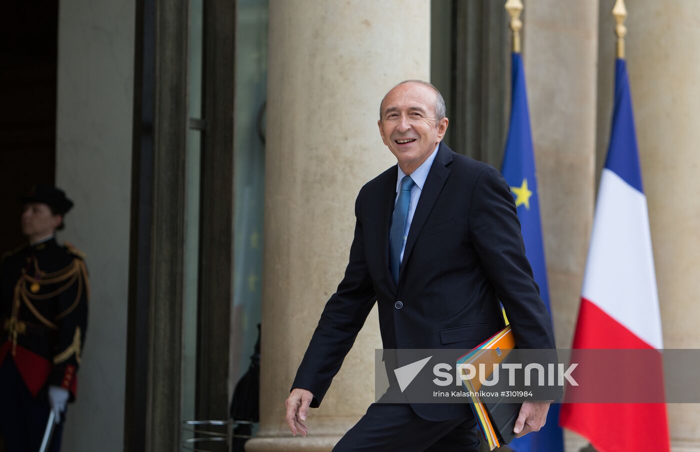 First meeting of new French Cabinet