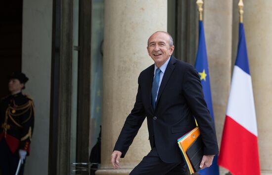 First meeting of new French Cabinet