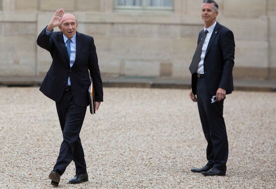 First meeting of new French cabinet