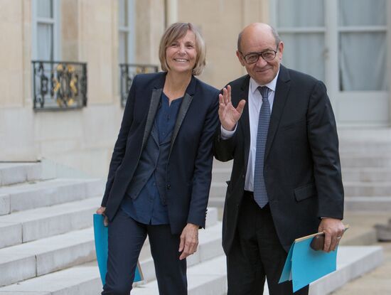 First meeting of new French cabinet