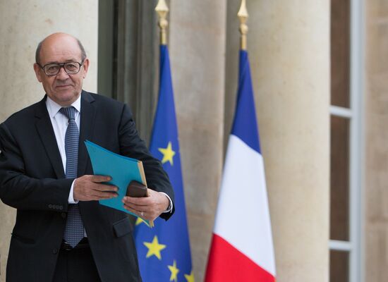 First meeting of new French cabinet