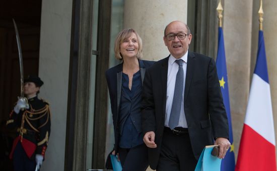 First meeting of new French cabinet