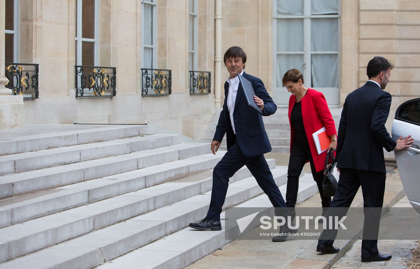 First meeting of new French Cabinet