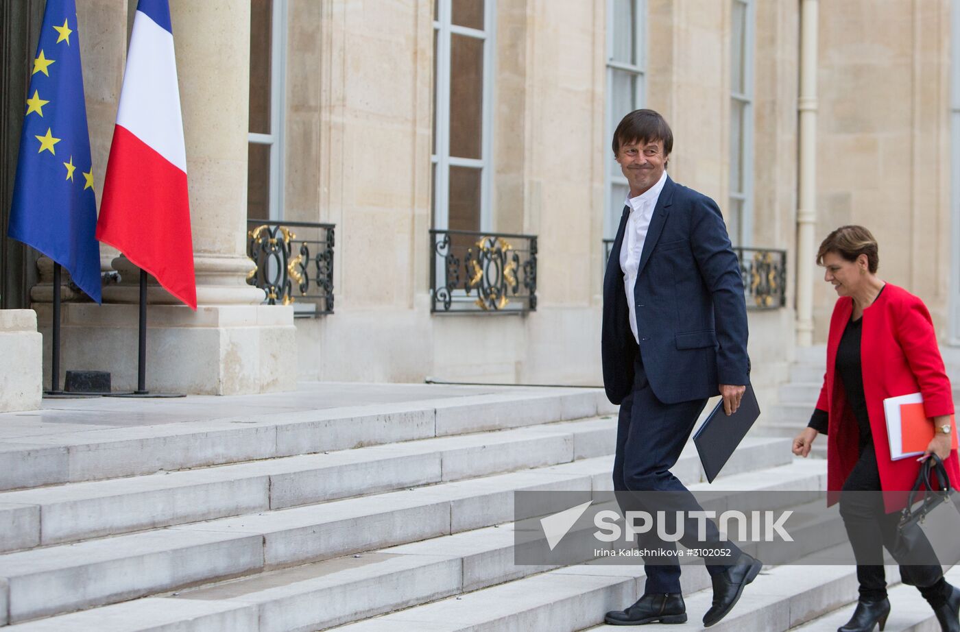 First meeting of new French Cabinet