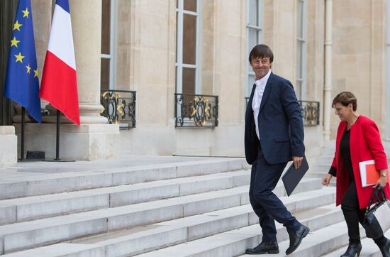 First meeting of new French Cabinet