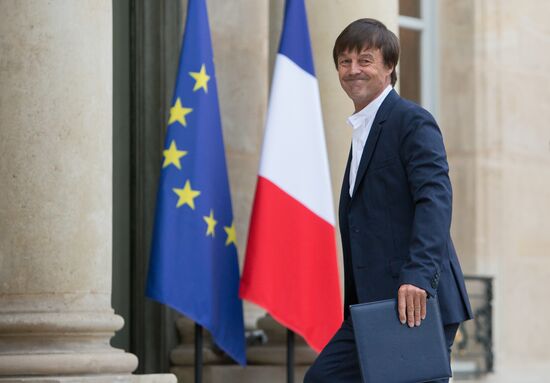 First meeting of new French Cabinet