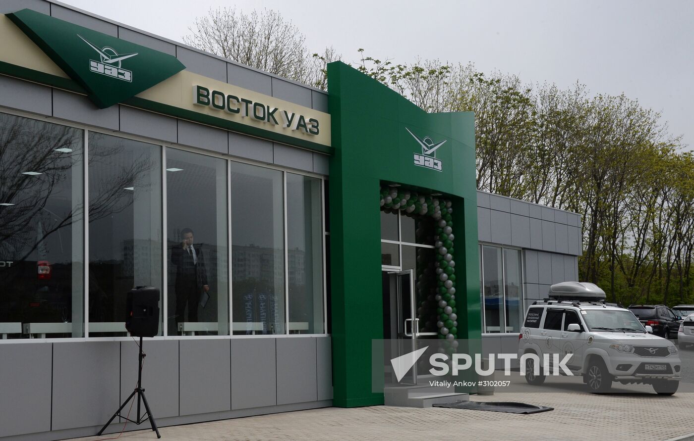 Vostok UAZ car dealership opens in Vladivostok