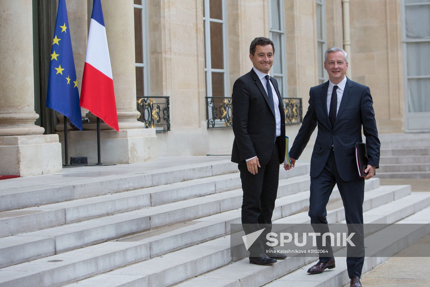 First meeting of new French Cabinet