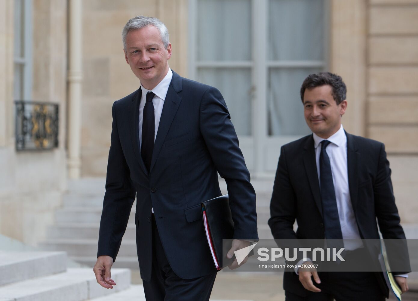 First meeting of new French Cabinet