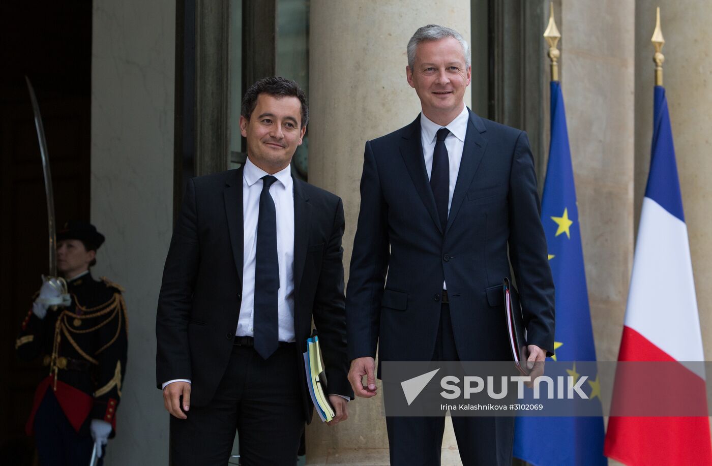 First meeting of new French Cabinet