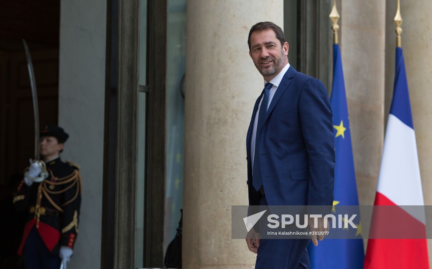 First meeting of new French Cabinet