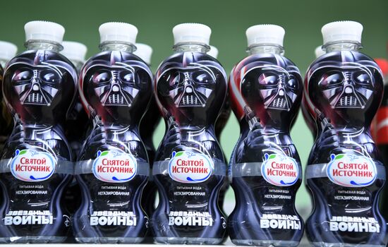 Svyatoy Istochnik soft drinks company launches cartoon character bottles