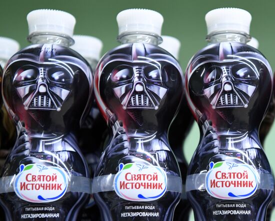 Svyatoy Istochik releases bottles with animated films characters